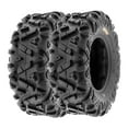SunF All Terrain ATV UTV Tires 25x812 & 25x1012 6 PR A033