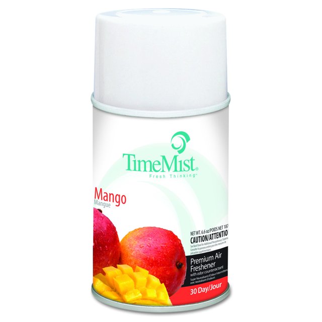 TimeMist 1042810EA Recharge de Distributeur de Parfum Métré, Mangue, 6.6oz, Aérosol
