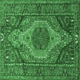 thumbnail image 1 of Ahgly Company Indoor Square Persian Emerald Green Traditional Area Rugs, 8' Square, 1 of 4