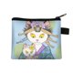 thumbnail image 1 of Monedero de gato de dibujos animados para mujer, tarjetero, monedero de cambio hecho a mano, carteras pequeñas, bolso de embrague con cremallera, Mini billetera de gato, nuevo Fivean unisex, 1 of 2