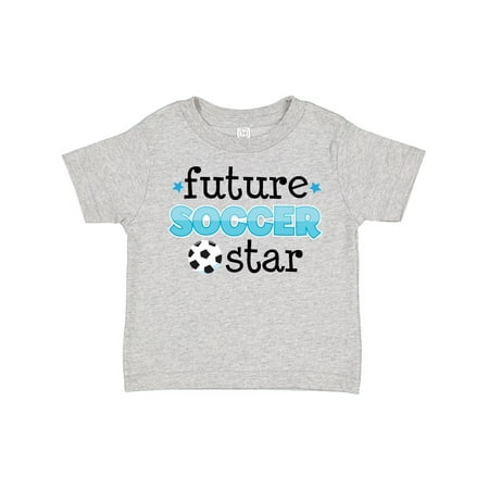 

Inktastic Future Soccer Star Gift Toddler Boy Girl T-Shirt