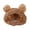 Camel, variant on Puppy Cap Bear Shape Cute Dress-Up Costume Warm Headwear Dogs Hats Pet Accessories