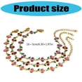 thumbnail image 5 of Lightweight Stainless Steel Cherry Oil Drop Bracelet Fashionable Jewelry Piece, 5 of 12