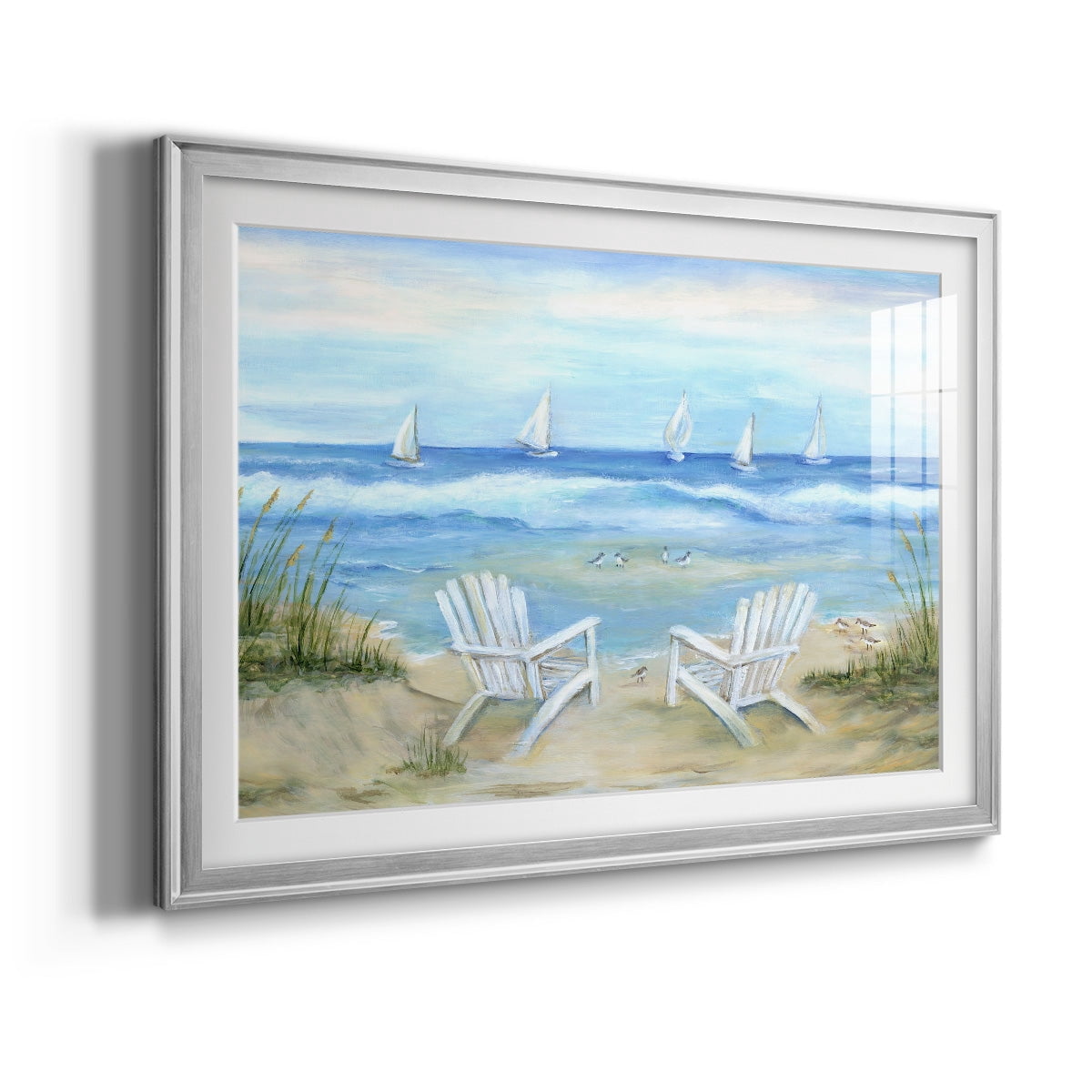 Seaside Escape Premium Framed Print - Ready to Hang