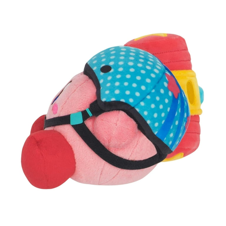 San-Ei Little Buddy, Kirby Plush, Helmet & Toy Hammer, 4 in Plush
