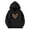 Black, variant on Girls Oversized Hoodies Y2k Cheetah Heart Graphic Long Sleeve Hooded Sweatshirts Teen Preppy Kangaroo Pocket Pullover Tops 3-14Years