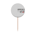 thumbnail image 1 of Ippeki Japaness City Name Red Sun Flag Toothpick Flags Round Labels Party Decoration, 1 of 3
