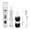 B-White, variant on USB Rechargeable Pet Hair Clipper, 4 In 1 Dog Grooming Kit, For Home Pet Hair Trimming And Nail Care, Low Noise Pet Shaver Set