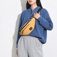 thumbnail image 3 of Gran riñonera cruzada, regalos para disfrutar de deportes, festivales, entrenamientos, viajes, correr, informales, manos libres, carteras, riñonera, bolsa de teléfono para llevar WD.WDQZL Hogar, 3 of 5