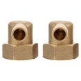 thumbnail image 2 of Brass Fittings Air Hose Fittings Industrial Use Water Connection 1.4×1×0.8in 2Pcs, 2 of 3