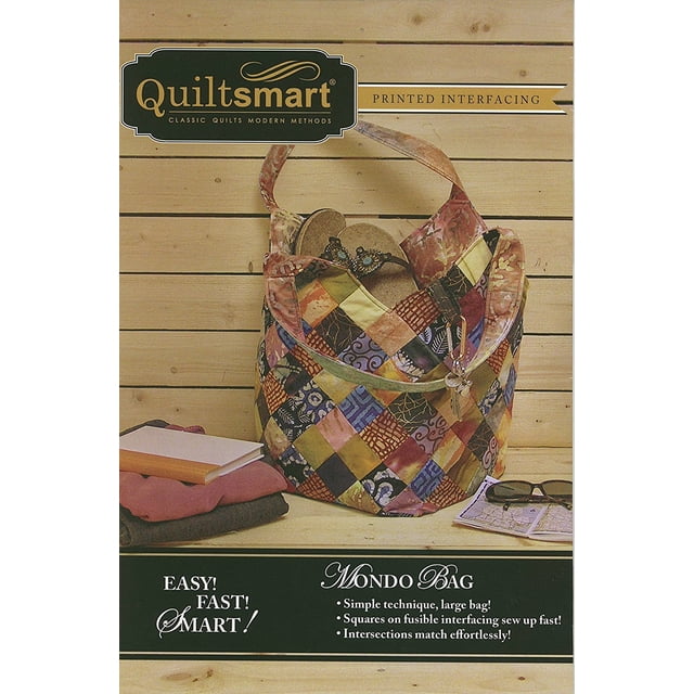 Bolsa Mondo de Quiltsmart, paquete divertido, estampado e interfaz estampada