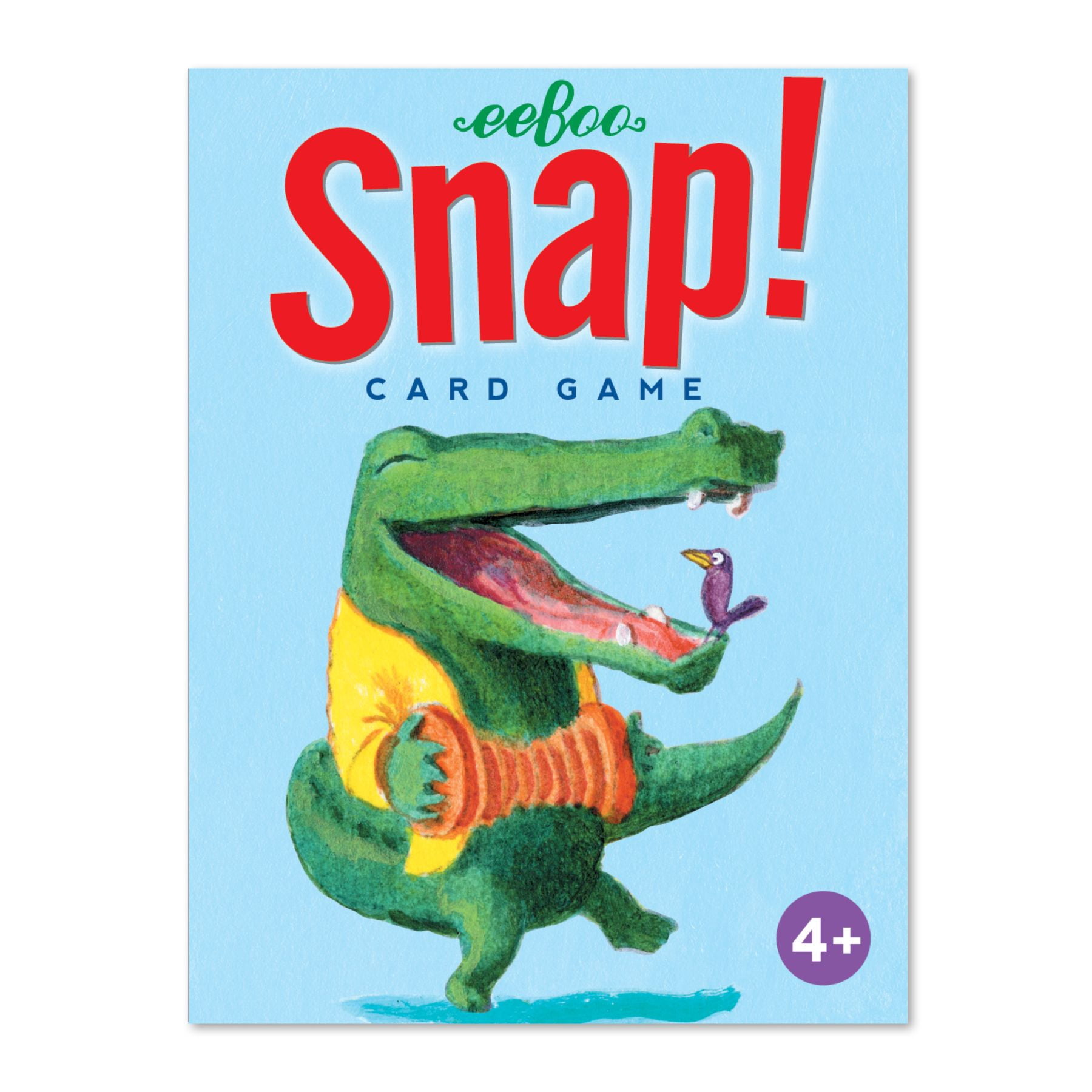 eeBoo Snap Playing Card Game with Rhymes