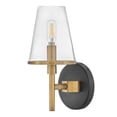 thumbnail image 6 of Marten 1 - Light Heritage Brass And Black Contrastingfinishes Industrial / Transitional - LED Steel Wall Sconce, 6 of 11