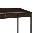 thumbnail image 5 of SIMPLIHOME Ralston SOLID WOOD and Metal Modern Industrial 60 inch Wide Home Office Desk, Writing Table, Workstation, Study Table Furniture in Distressed Hickory Brown with 2 Drawerss, 5 of 5