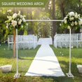 thumbnail image 4 of Kit de soporte para fondo OGEMXU, arco cuadrado ajustable de 2,5 m para bodas, 4 of 7