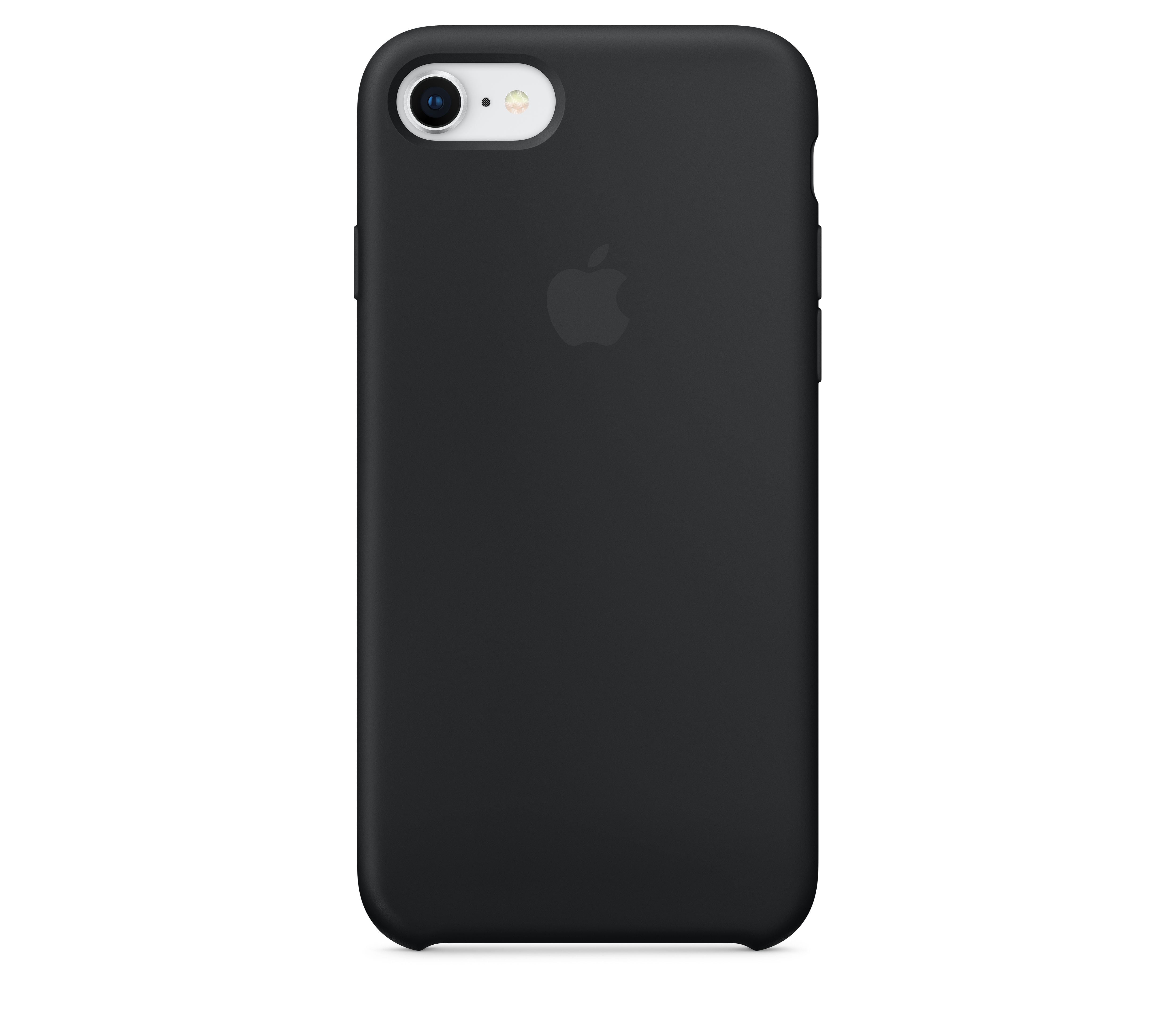 løst Diskutere reservoir Apple Silicone Case for iPhone SE(2020), iPhone 8 & iPhone 7 - Black -  Walmart.com