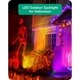 thumbnail image 5 of EDISHINE Garden Spotlight Outdoor, LED Landscape Light, 5 Color Lenses, Waterproof, Adjustable, 1 Pack, 5 of 11