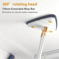 thumbnail image 4 of Upattend Mop, 360 Rotatable Adjustable Cleaning Mops, Ceiling Cleaner Wall Cleaning Dust with Extendable Long Handle, Automatic Wringing Spin Floor, Triangle Swab for Walls and Floor (Blue), 4 of 7