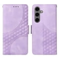 thumbnail image 7 of Allytechgroup Flip Wallet Case for Samsung Galaxy A16 5G, Premium PU Leather Stylish Pattern Stand Feature Cards Holder Hand Wrist Bumper Phone Case for Samsung Galaxy A16 5G, Purple, 7 of 7