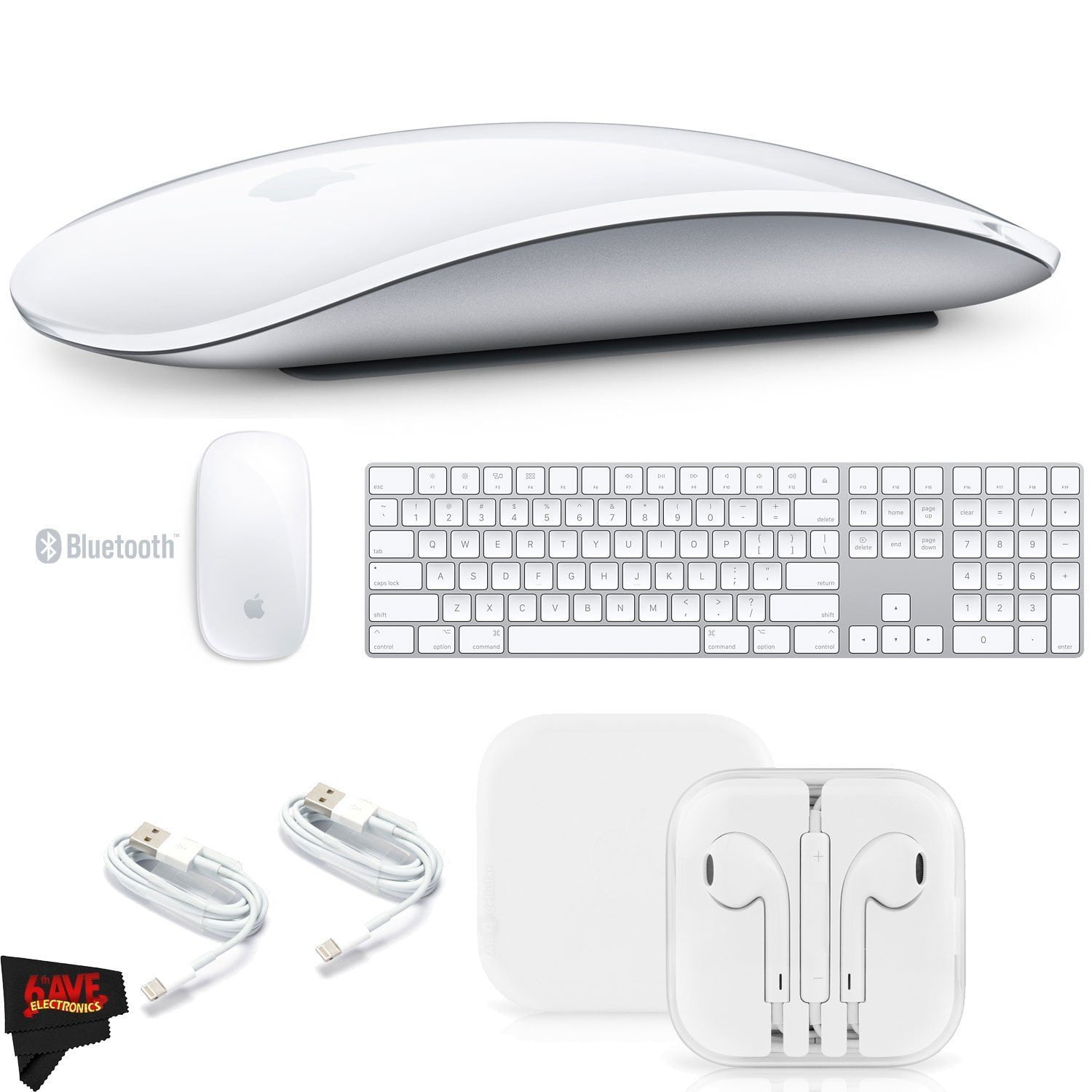 6Ave Apple Magic Mouse 2 + Apple Magic Wireless Keyboard ...