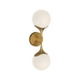 thumbnail image 2 of Alora Lighting Wv505219op Nouveau 2 Light 19" Tall Bathroom Sconce - Gold, 2 of 2