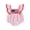 Pink, variant on Newborn Baby Girl My First 4th of July Outfit Baby Girl Patriot Independent Day Summer Clothes Bubble Romper American Flag Embroidery Square Neck Ruffled Fly Sleeve Bodysuits Jumpsuits