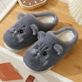 thumbnail image 4 of Pantufla Zapatillas de casa para hombre y mujer, pantuflas acogedoras y lindas con forma de gato, de felpa, para invierno Ndcxsfigh  Tenis De Mujer Tenis De Hombre, 4 of 6