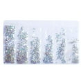 thumbnail image 2 of Fiudx Uñas Decorativas, Cristal de Varios Tamaños, Piedras Vidrio Planas, Maquillaje Uñas, Manual Divertidas, Uso Versátil para Eventos, Diseño de Fácil Aplicación., 2 of 3