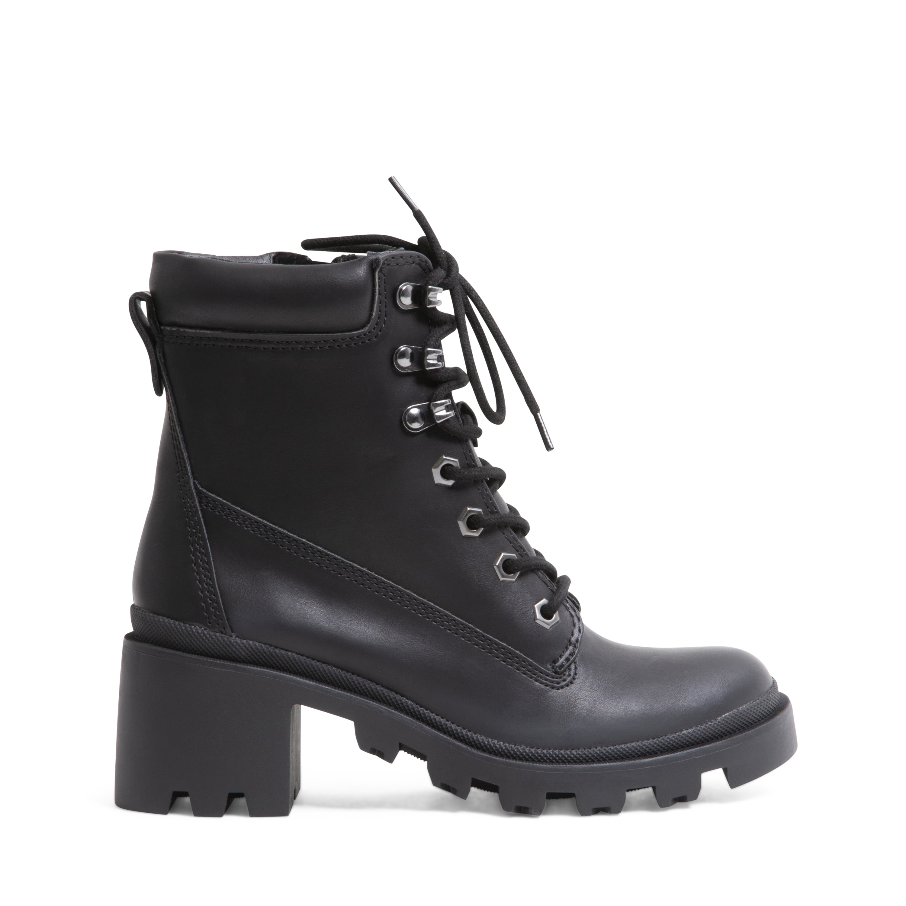 madden girl combat boots with heel