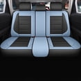 thumbnail image 2 of Red Rain Universal Seat Covers Black and Blue Seat Covers for Cars Auto Truck SUV Leather Full Coverage (AA-Black&Blue), 2 of 9