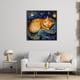 thumbnail image 3 of Kit Punto Cruz Gato Impreso Hilo Algodón Ecológico Bordado Arte 40x40cm 11CT, 3 of 9