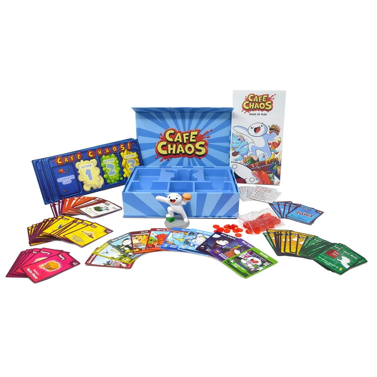 Walmart Exclusive: TheOdd1sOut Cafe Chaos Card Game - Fun Strategy