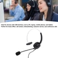 thumbnail image 4 of Monaural Headsets, USB Headset with Microphone Ultra Comfort Mute Function  for Home Office Call Centers Conference, 4 of 7