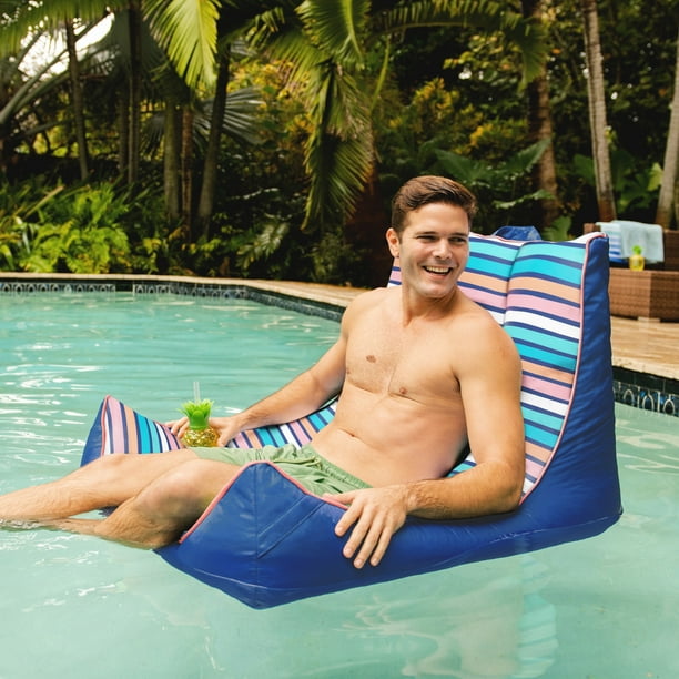 Pool Lounger Big Joe Chair Float Captain's Pool Float