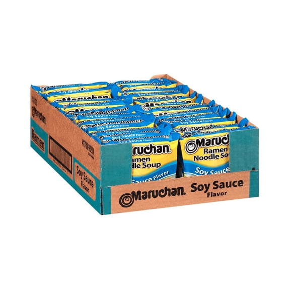 Maruchan Ramen Soy Sauce Flavor, 3.0 Oz, Pack of 24