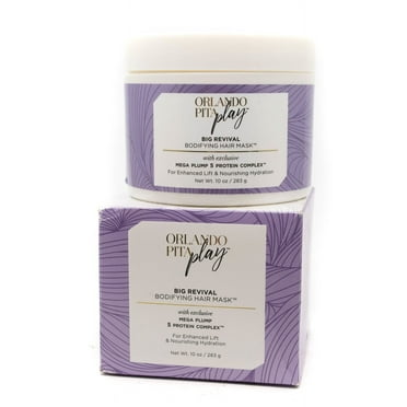Orlando Pita Play BIG REVIVAL Bodifying Hair Mask for Enhanced Lift and Nourishing Hydration  10oz