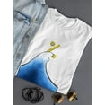 thumbnail image 3 of Interest High Wave T-Shirt Women -Wilfred Hildonen Designs, Female x-Large, 3 of 4