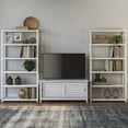 thumbnail image 5 of Greenport Storage Bench, Solid Wood with a Brushed White Finish, 5 of 8