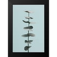 thumbnail image 1 of Artographie Studio 17x24 Black Modern Framed Museum Art Print Titled - Eucalyptus Blue No 1, 1 of 4