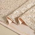 thumbnail image 2 of Felirenzacia Women's Crew Neck Metallic Shimmer Sequin Sleeveless Camisole Tank Top, Beige,M, 2 of 9