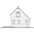 thumbnail image 2 of 728-4919: A-frame Cabin 2 Bed, 2 Bath Luxury Home Plan, 1259 Sq Ft: Full Blueprints with License to Build by Home Plan Marketplace - Lesuto, 2 of 4