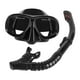 thumbnail image 5 of Equipo de snorkel para adultos, conjunto de snorkel a prueba de fugas, máscara de natación para hombres y mujeres, gafas de buceo para , bajo el Negro, 5 of 9