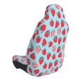 thumbnail image 2 of Daiia Strawberries Printed Car Seat Cover - Waterproof & Sweatproof - Universal Fit, Machine Washable, Non-Slip - Seat Protector for Car, Truck, SUV, Van (1 Pack), 2 of 5