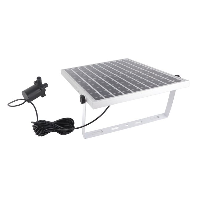 Bomba de Agua Solar ANGGREK Pequeña Bomba Solar Compacta Para Estanque 10 V 12 W 13 Boquillas