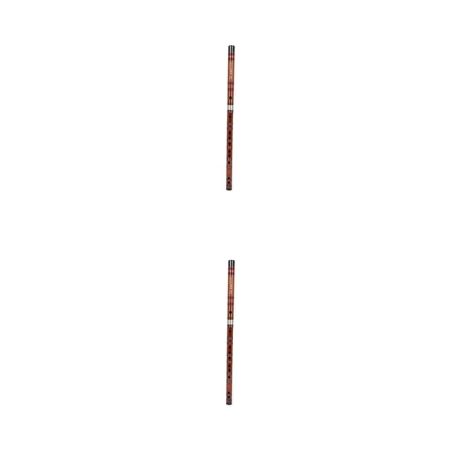 Advancent Flauta de bambú china, instrumento Musical de viento de madera tradicional hecho a mano para entrenamiento de estudiantes, juego de Type2 NO2