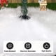 thumbnail image 4 of Nueva falda para árbol de Navidad de pelo largo con forma de gota de agua de color blanco sólido, decoraciones para fiestas, suministros para árboles de Navidad, falda para árbol de Navidad Akmoler, 4 of 8