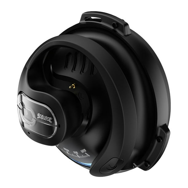 Seitruly Auriculares profesionales para juegos con llamadas HD para entusiastas de los juegos continuos durante 4,5 horas Cables de audio/vídeo Negro