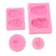 thumbnail image 5 of Moldes para fondant de Halloween, 4 piezas, molde de silicona para Halloween, moldes para pasteles, moldes para Halloween, rendimiento confiable Jadeshay  A, 5 of 8
