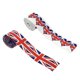 thumbnail image 3 of Cinta Union Jack de 38mm, cinta de grosgrain estampada con bandera del Reino Unido para hacer lazos para el cabello, suministros para hacer lazos, cinta de Jubileo, pulsera con bandera, manualidades,, 3 of 8