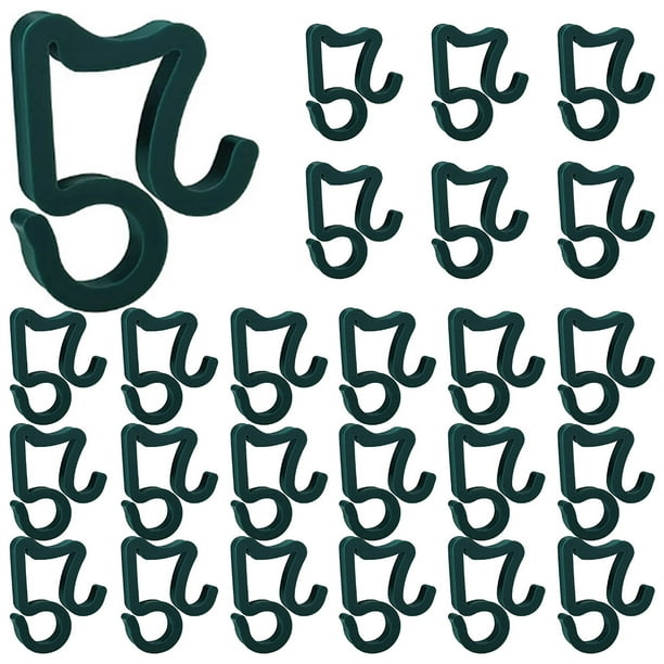 Sutowe Holiday Light Clips 50pcs Outdoor Light Gutter Hooks Heavy Duty